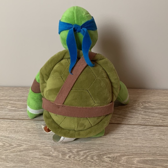 Nickelodeon Teenage Mutant Ninja Turtle Leonardo Plush Stuffed Animal 18” - Picture 2 of 6